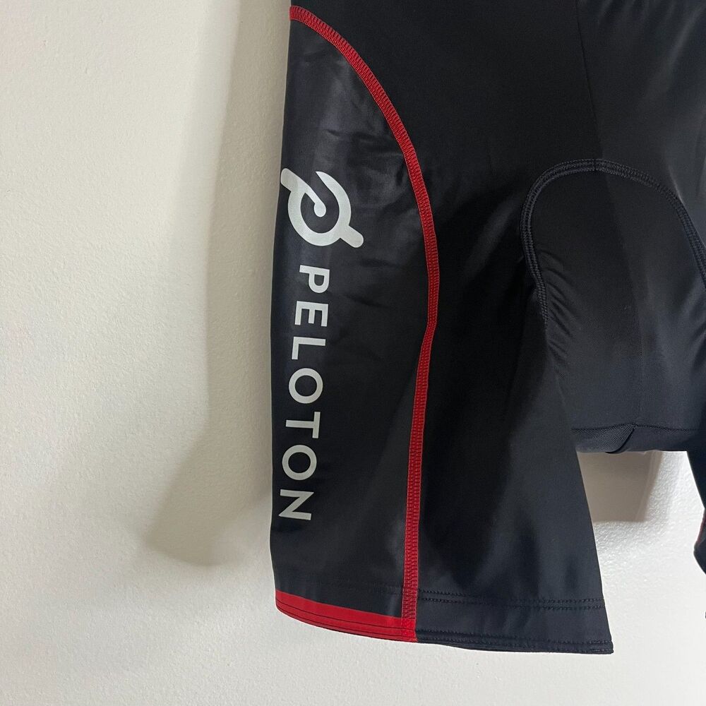 Peloton Cycling Shorts Hincapie Womens M Black NWT Padded Bicycle Spinning Bike - Picture 3 of 9